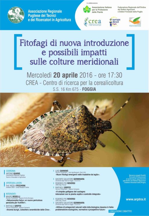 locandina evento Foggia 20 aprile